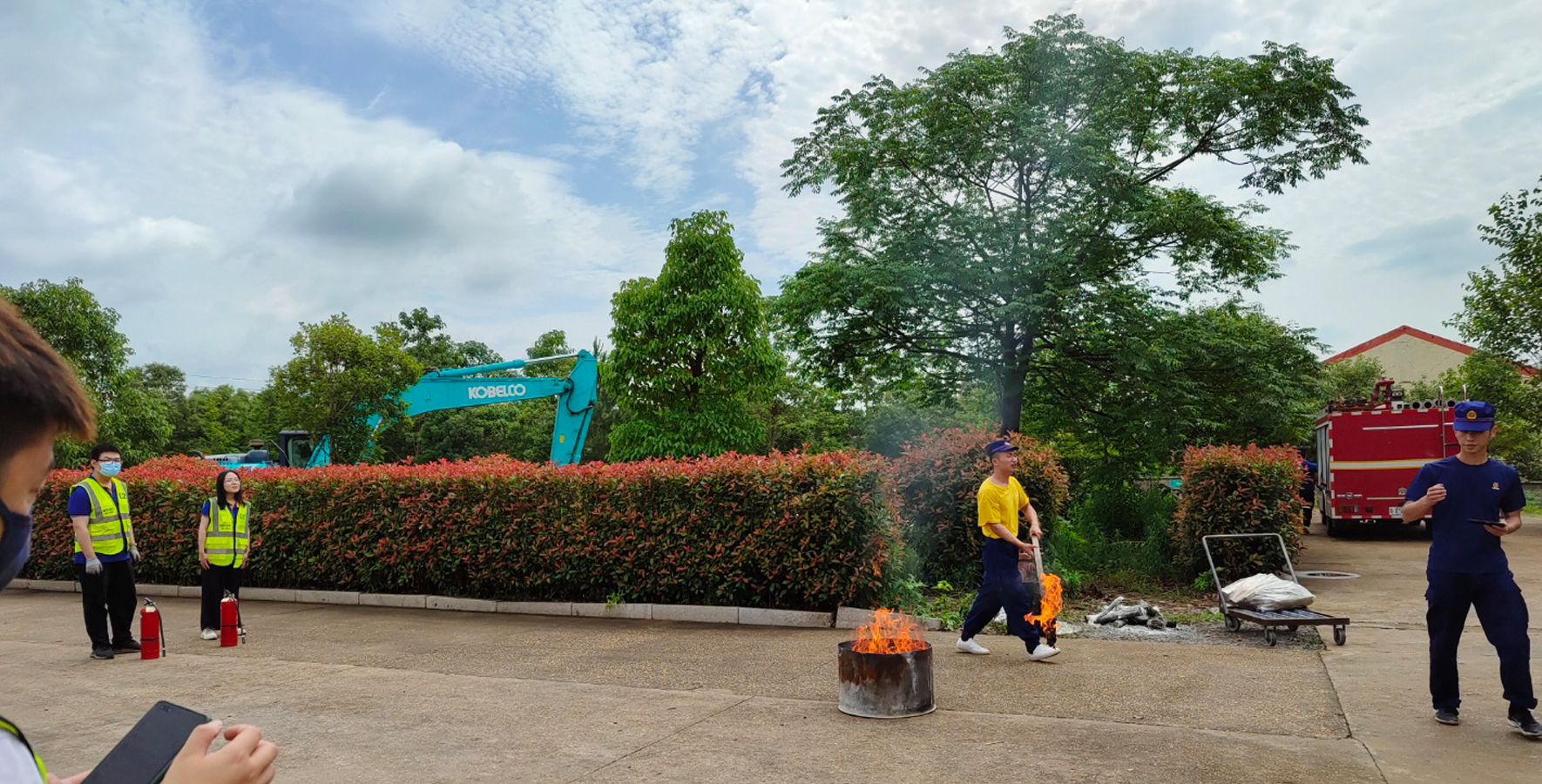  Ejercicios contra incendios 