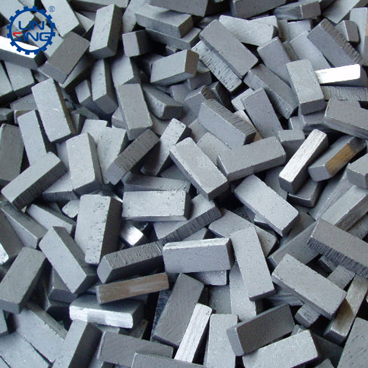 Diamond segments, stone cutting tips, stone cutting tools