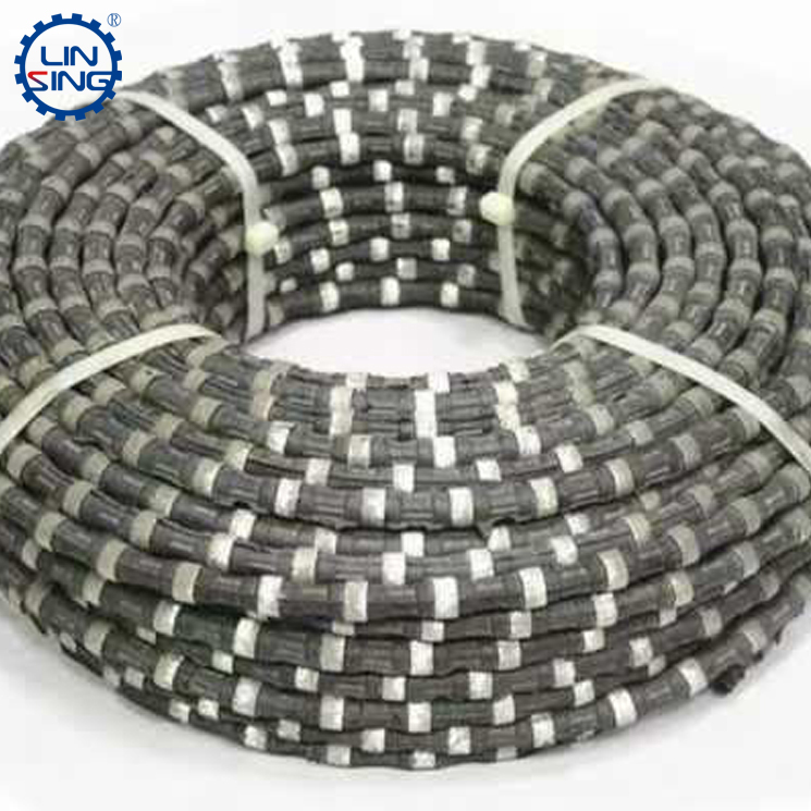  cold pressed diamond wire saw, sintered beats wire saw