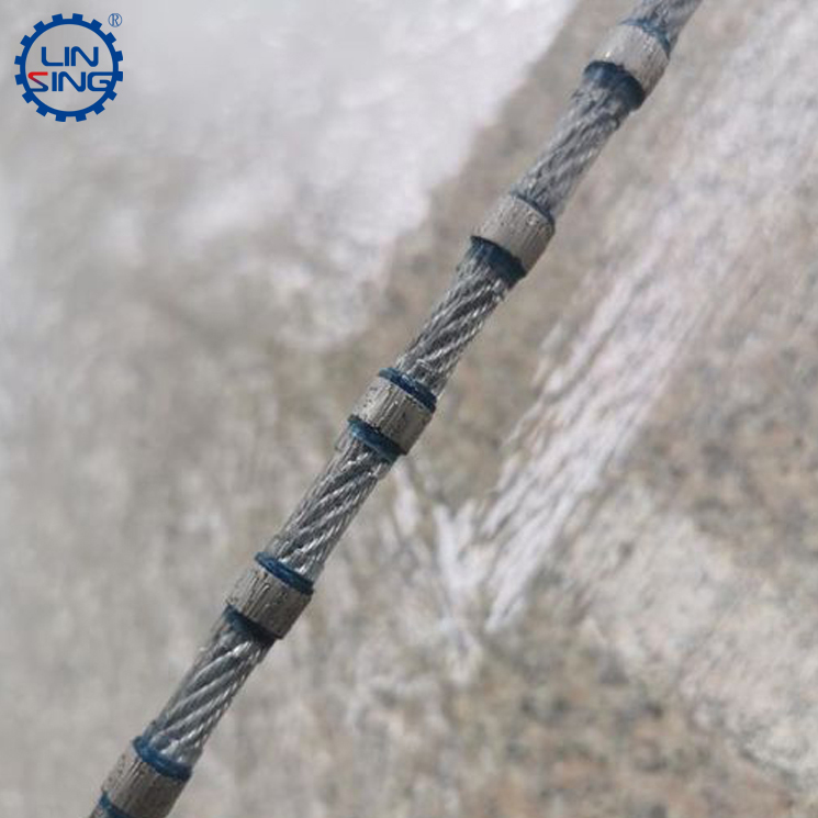  Diamond wire saw, concrete cutting wire saw