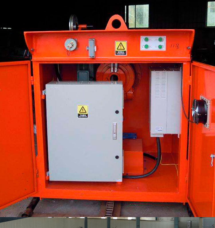 The picture of wire saw machine