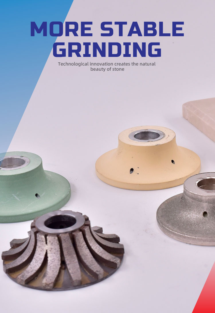 Diamond grinding router bits