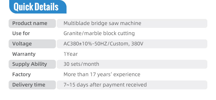 granite block cutting machine