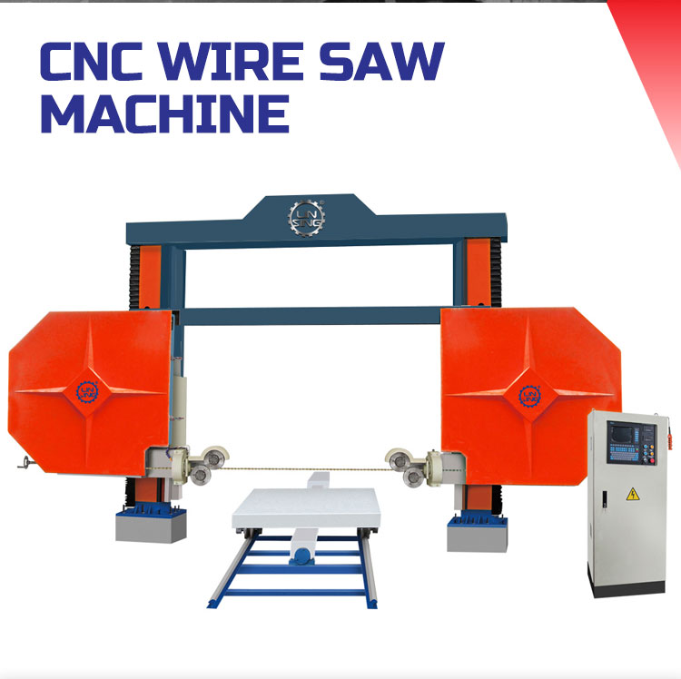 CNC wire saw machine