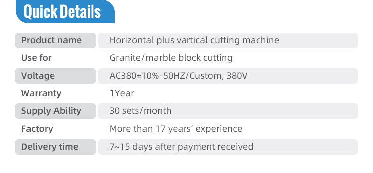 Horizontal Plus Vertical Saw Machine