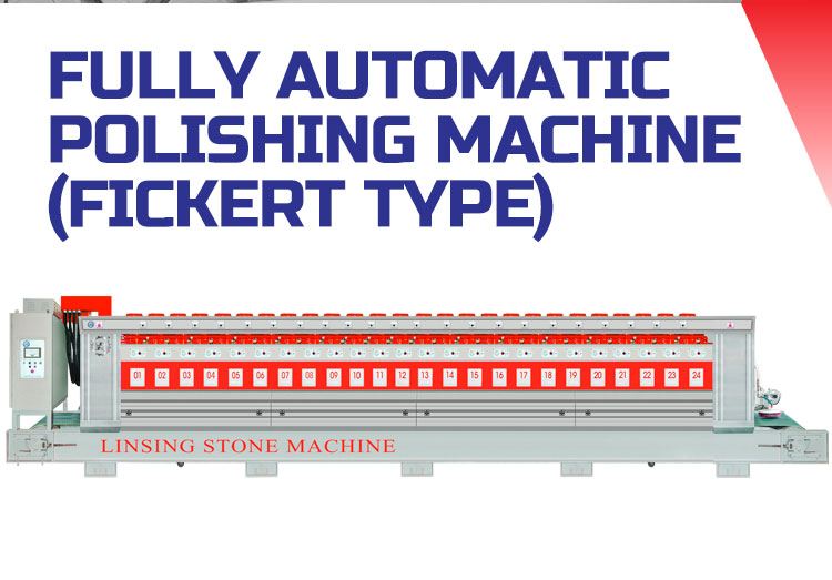 slab polishing machine, polishing line for stone slab