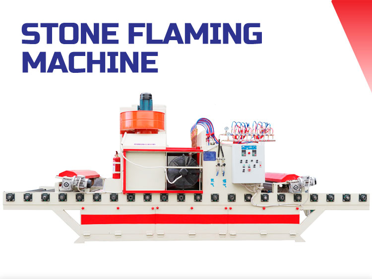 slab flaming machine