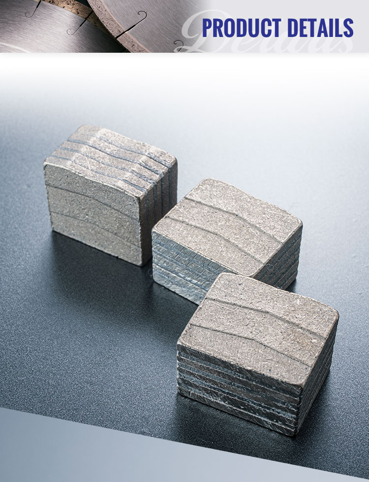 segments for granite block cutting