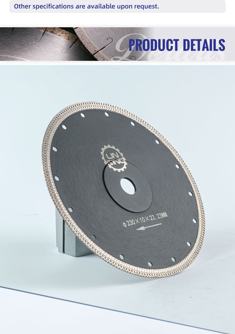 X mesh turbo cutting blade