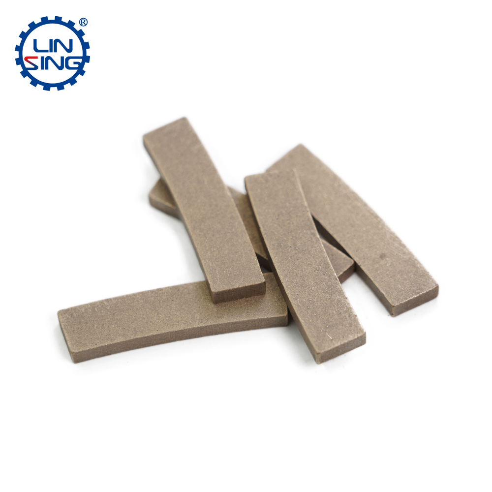 Fan shape diamond segment, segment for ceramic cutting