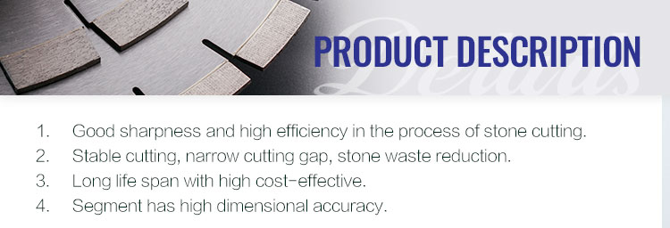 marble cutting segment