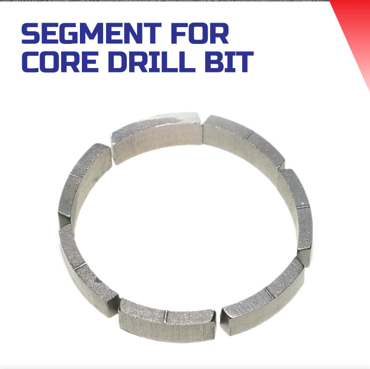 core drill bit segments