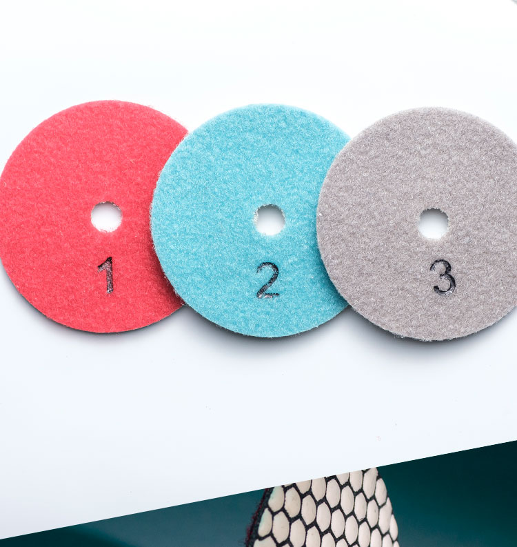 stone grinding and polishing pad