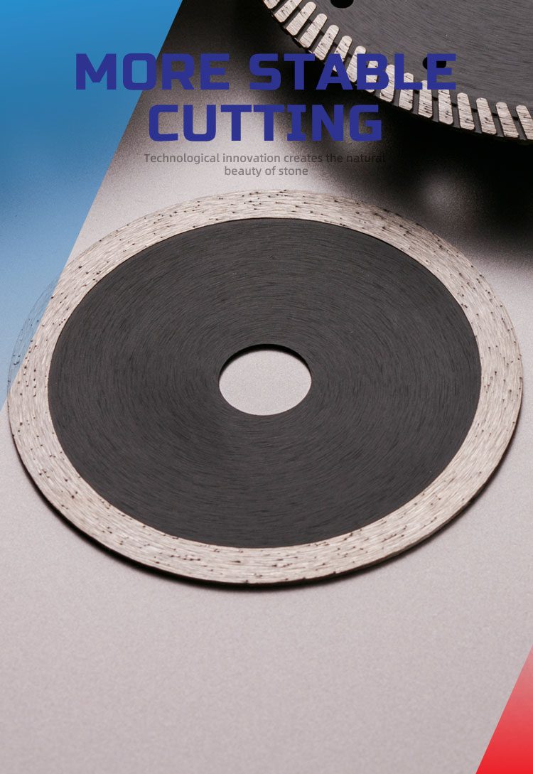 Continuous rim saw blade