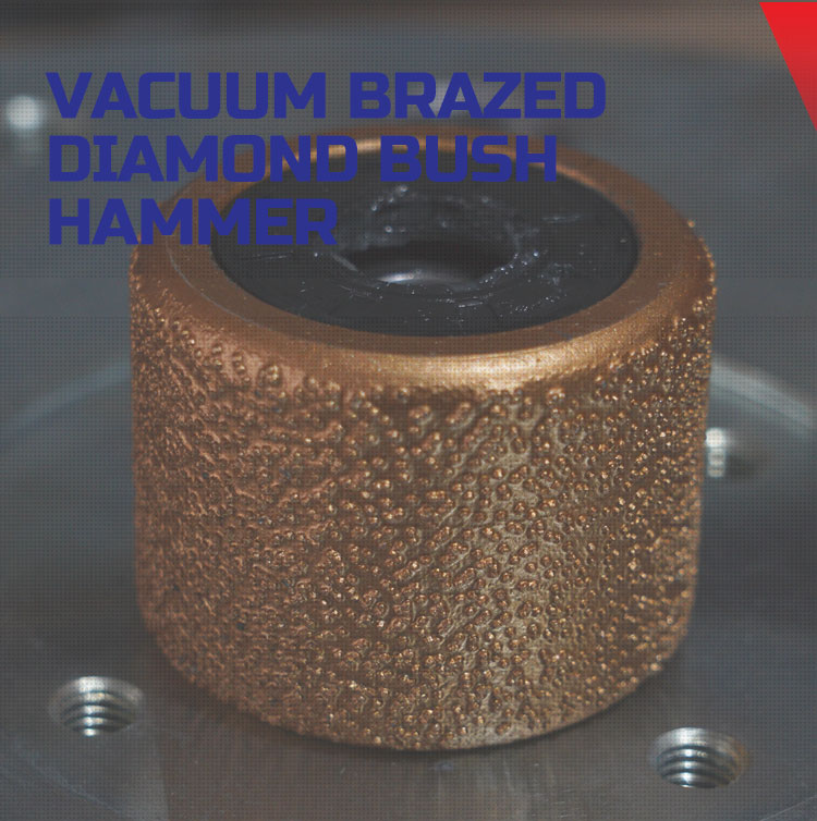 the picture of diamond bush hammer